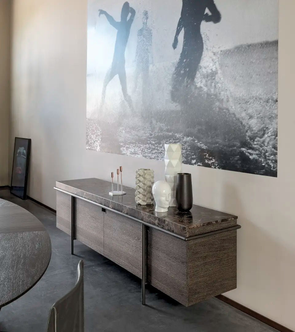 Aura Sideboard by Giuseppe Viganò for Arketipo