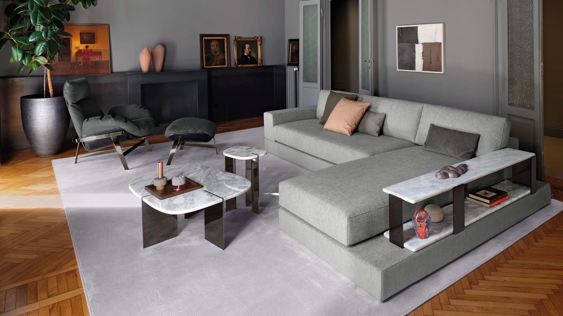 Plat Modular Sofa by Manzoni & Tapinassi for Arketipo