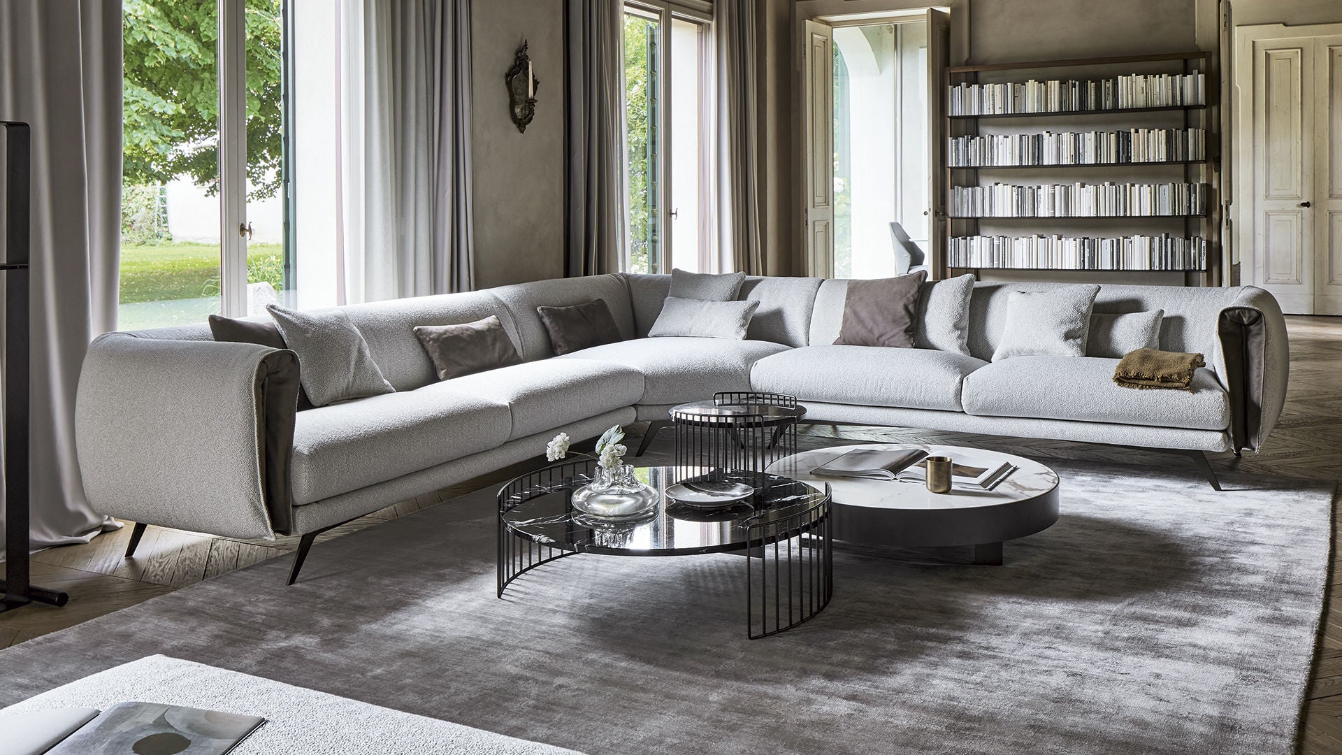 Saddle Sofa by Bonaldo
