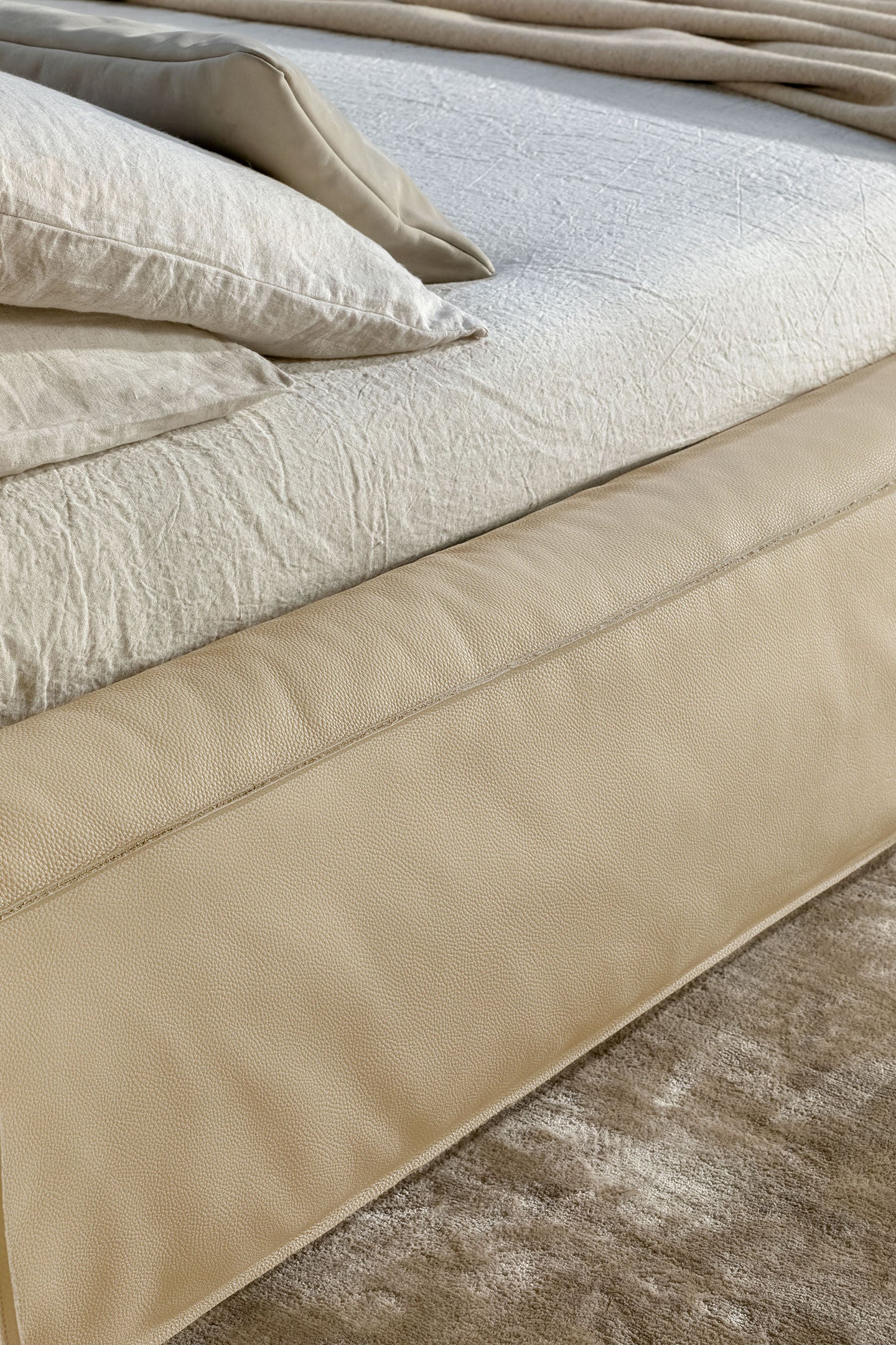 Letto matrimoniale contenitore Fluff