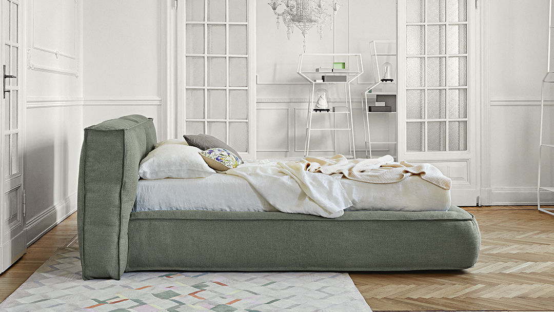 Letto matrimoniale contenitore Fluff
