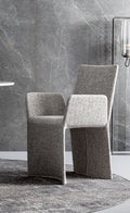 Ketch & Miss Ketch Upholstered Fabric Chair With Metal Frame
