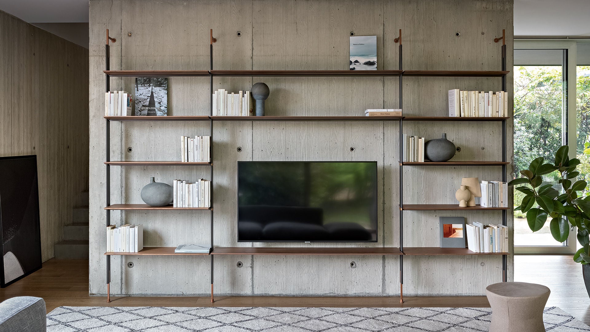 librería modular Roll | Bonaldo