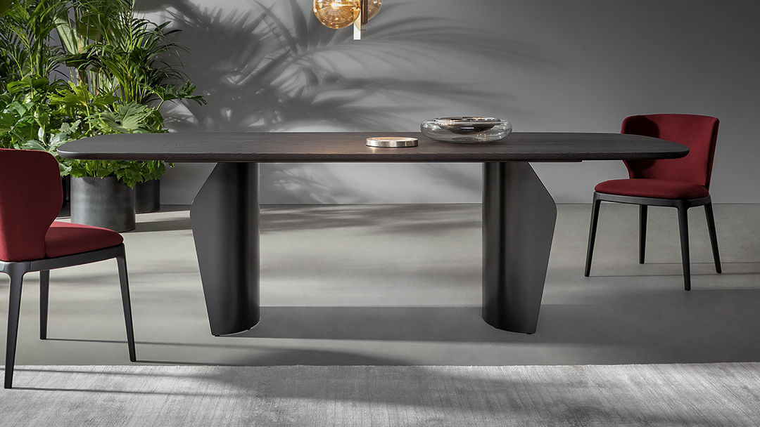 Sedia arredo Design con gambe in legno Joy | Bonaldo
