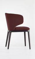 Sedia arredo Design con gambe in legno Joy | Bonaldo