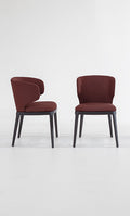 Sedia arredo Design con gambe in legno Joy | Bonaldo
