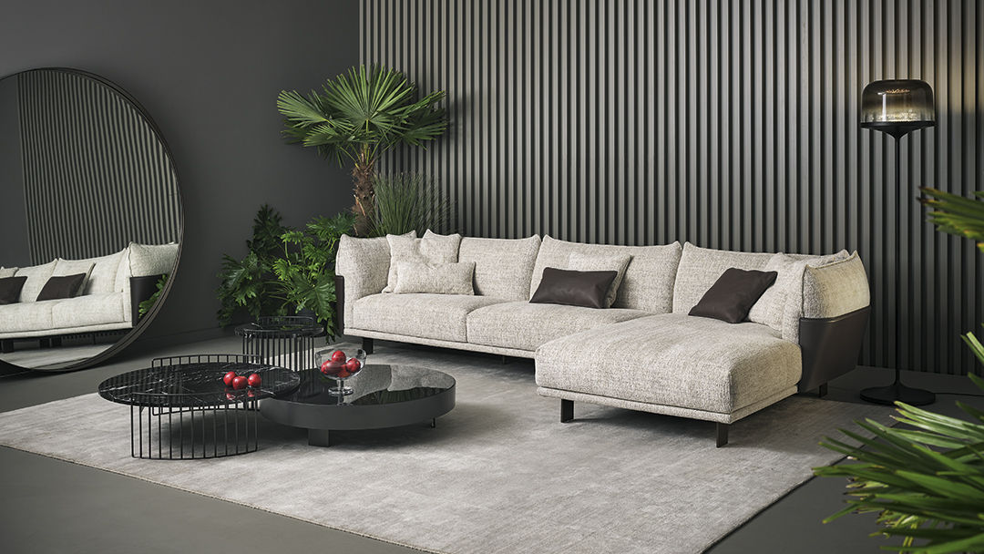 Divano elegante moderno Blend | Bonaldo