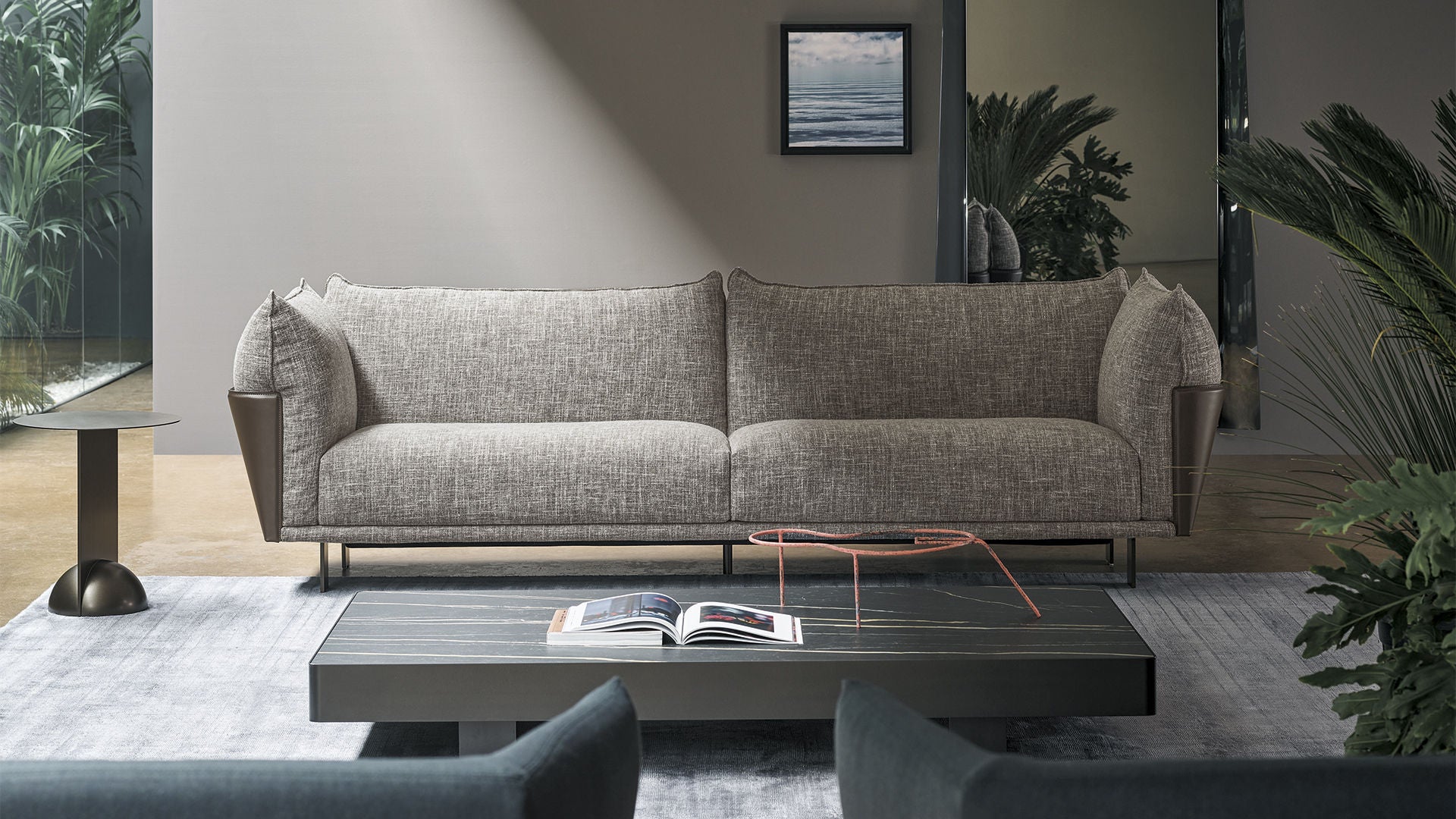 Divano elegante moderno Blend | Bonaldo