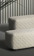 Bonaldo Intrecci Pouf and Bench, 4 Sizes, Removable Cover