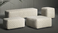 Bonaldo Intrecci Pouf and Bench, 4 Sizes, Removable Cover