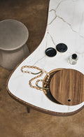 Bonaldo Venus Modern Design Vanity Table with Mirror and Storage