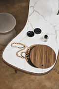 Bonaldo Venus Modern Design Vanity Table with Mirror and Storage