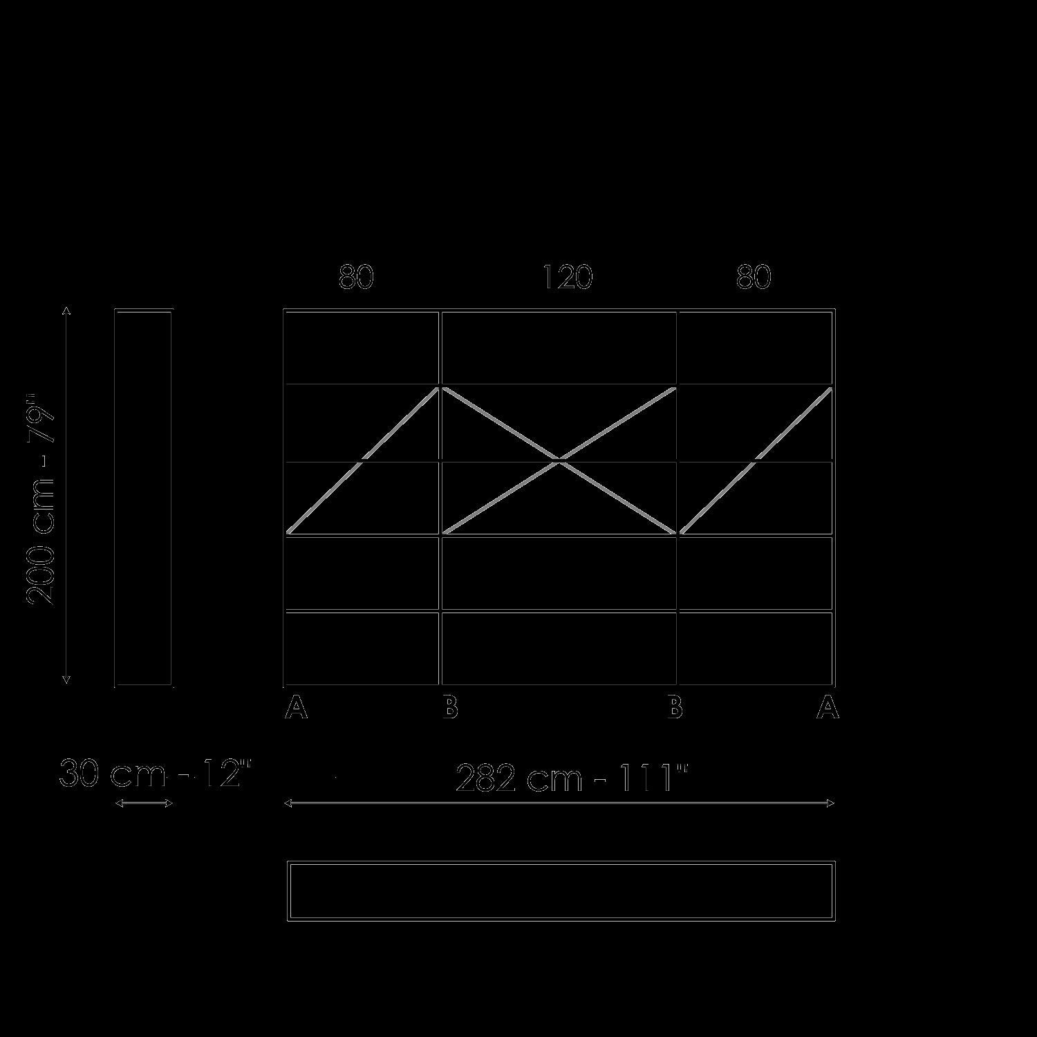 Kaos by Bonaldo Modular Bookshelf