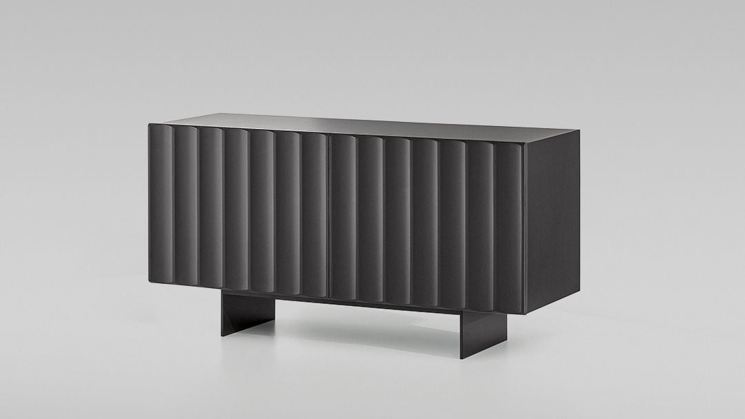 Dorian Sideboard by Bonaldo With Vertical Door Grooves
