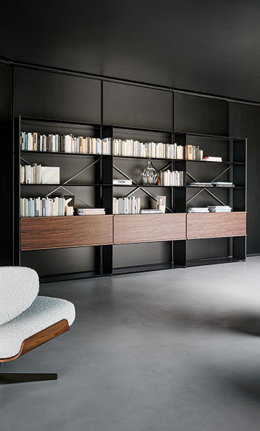 Kaos by Bonaldo Modular Bookshelf