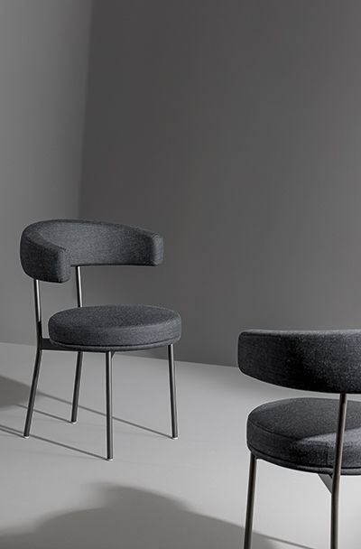 Sedia imbottita per sala da pranzo Neuilly | Bonaldo