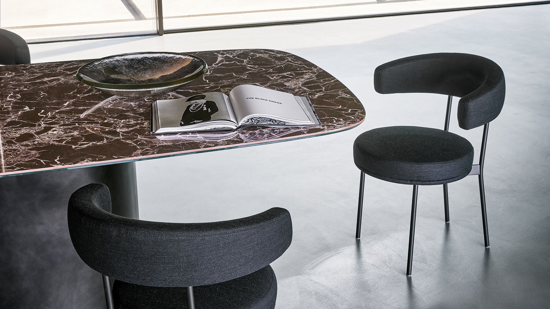 Sedia imbottita per sala da pranzo Neuilly | Bonaldo