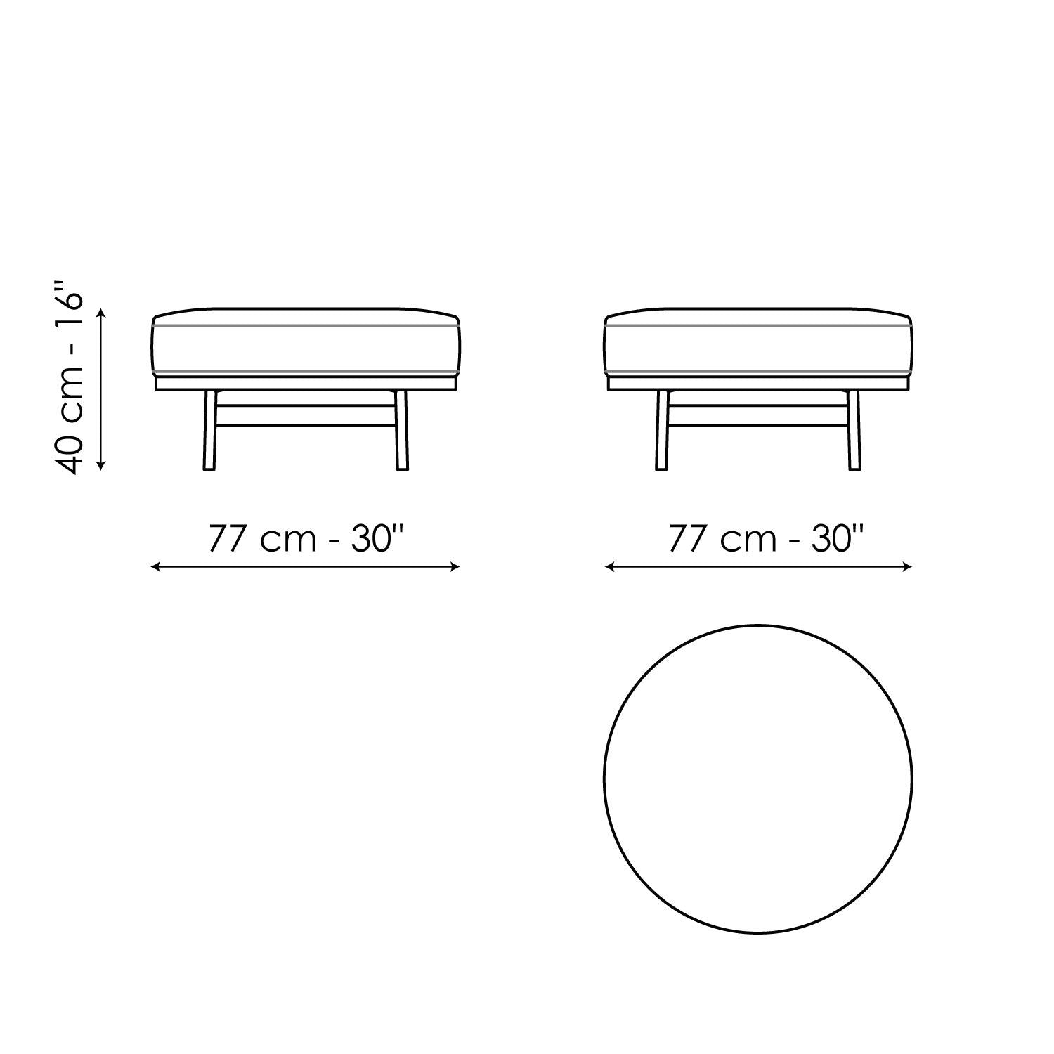 Neuilly pouf