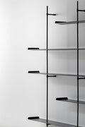 Bonaldo Foil Bookshelf - Modern Metal and Aluminum Bookcase
