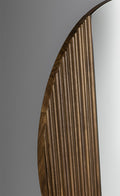 Specchio con cornice in legno di design Musa