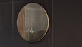 Specchio con cornice in legno di design Musa