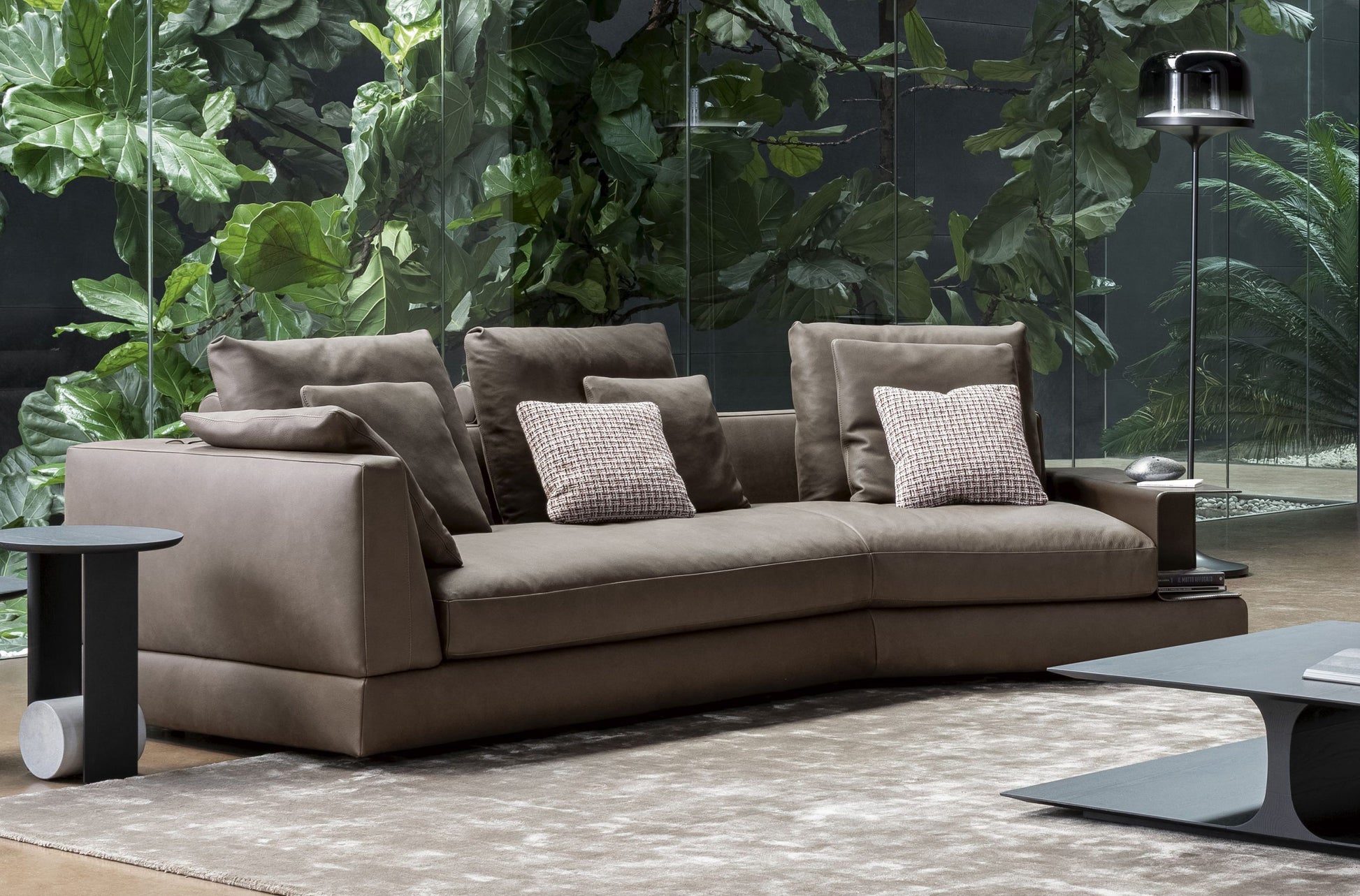 Liam modern design corner sofa