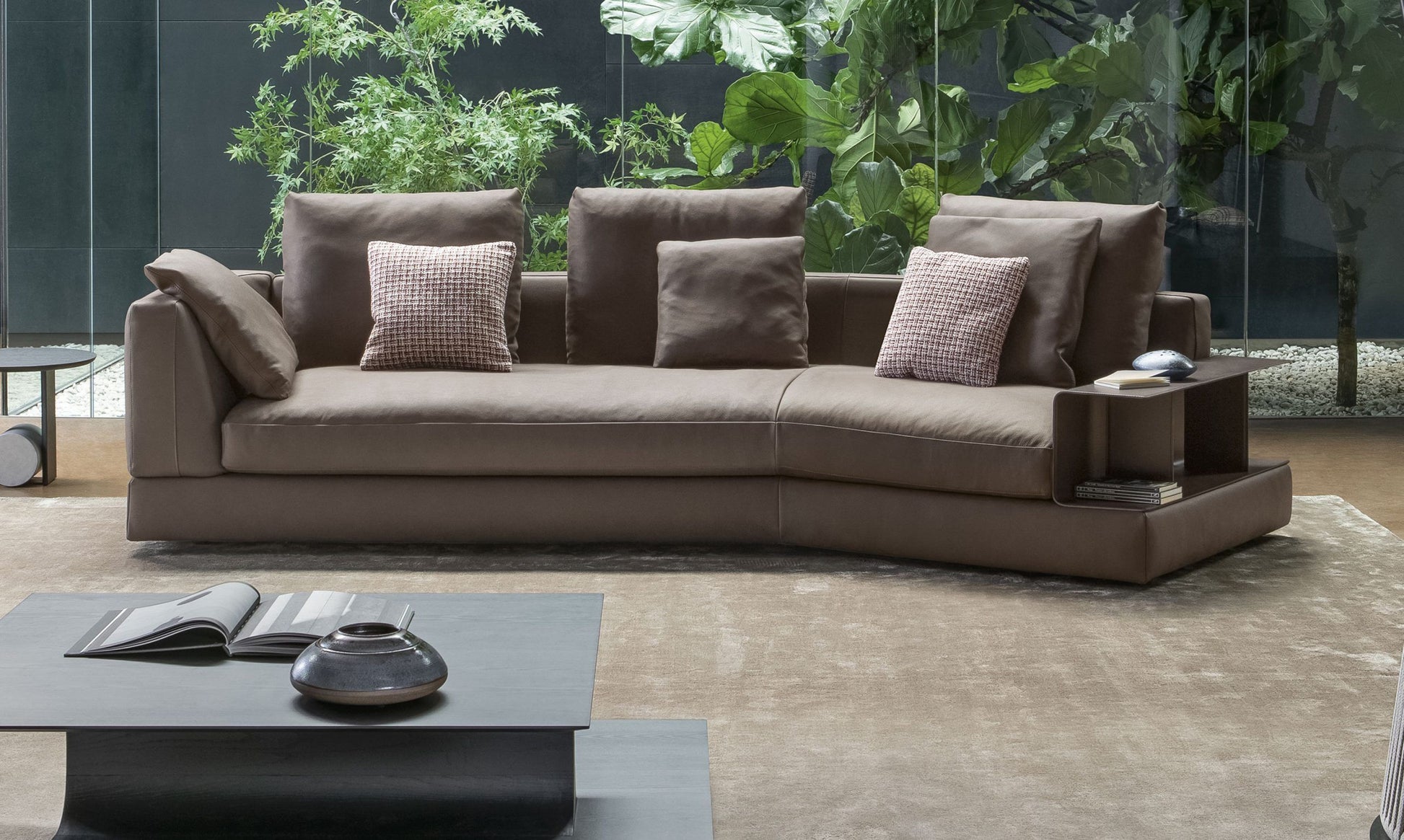 Liam modern design corner sofa