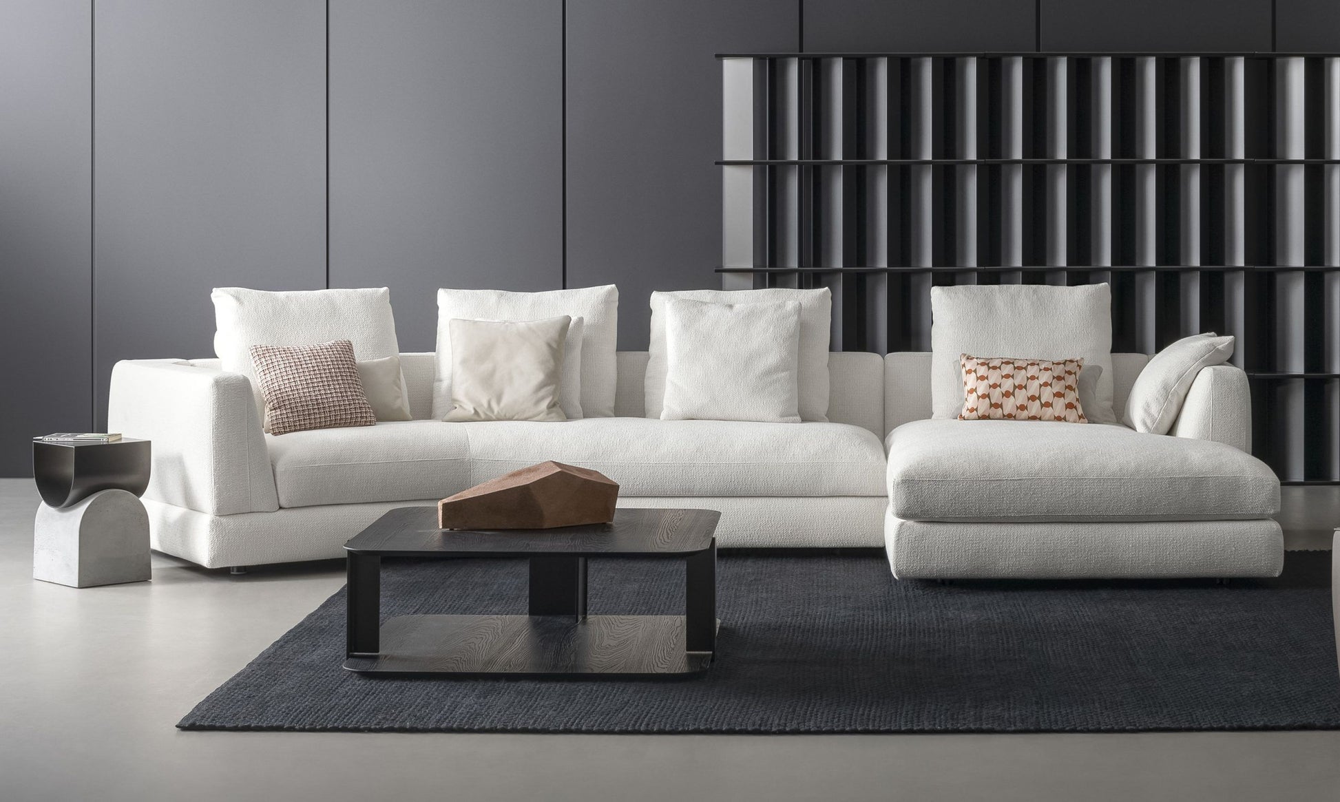 Liam modern design corner sofa