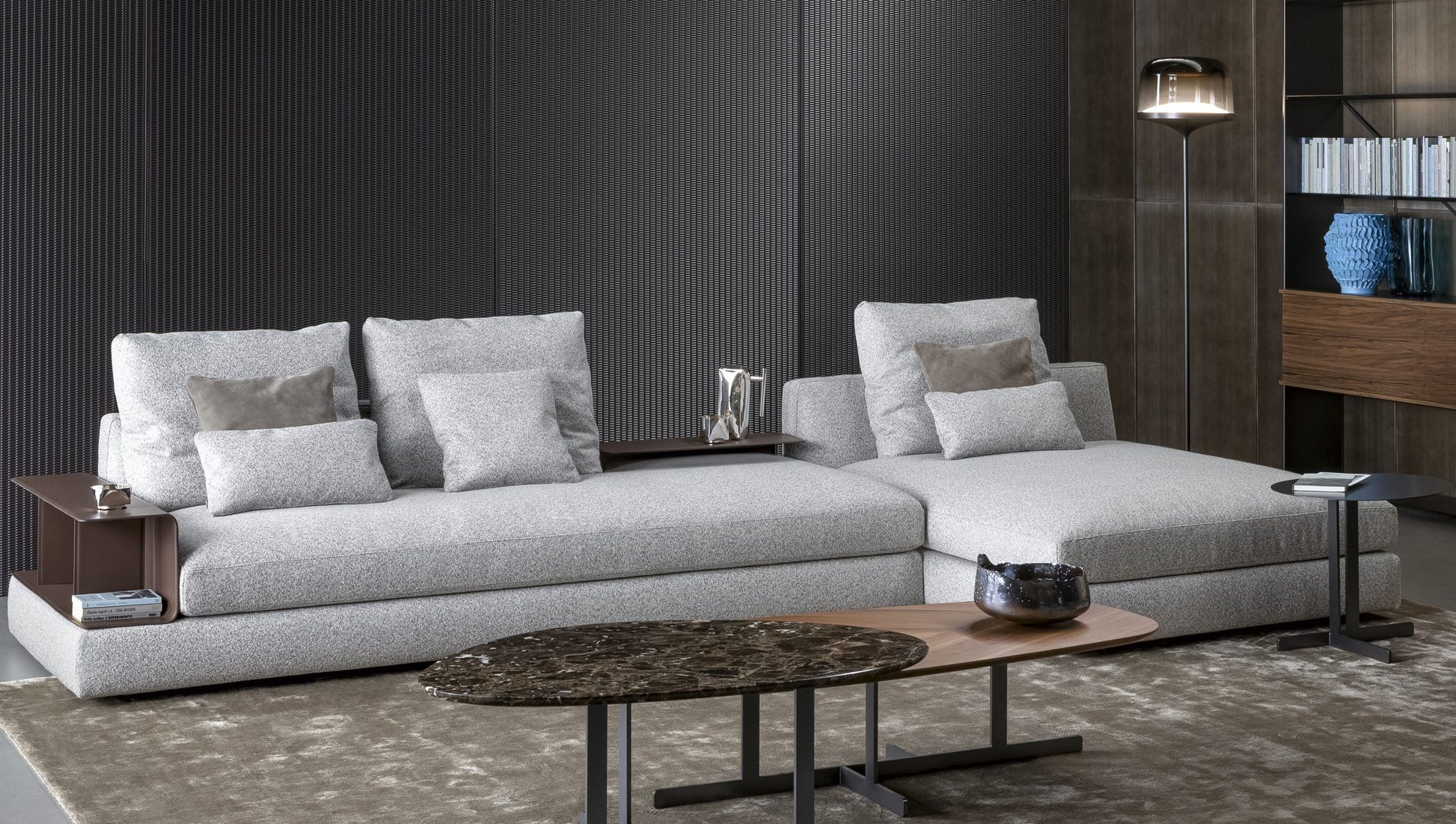 Liam modern design corner sofa