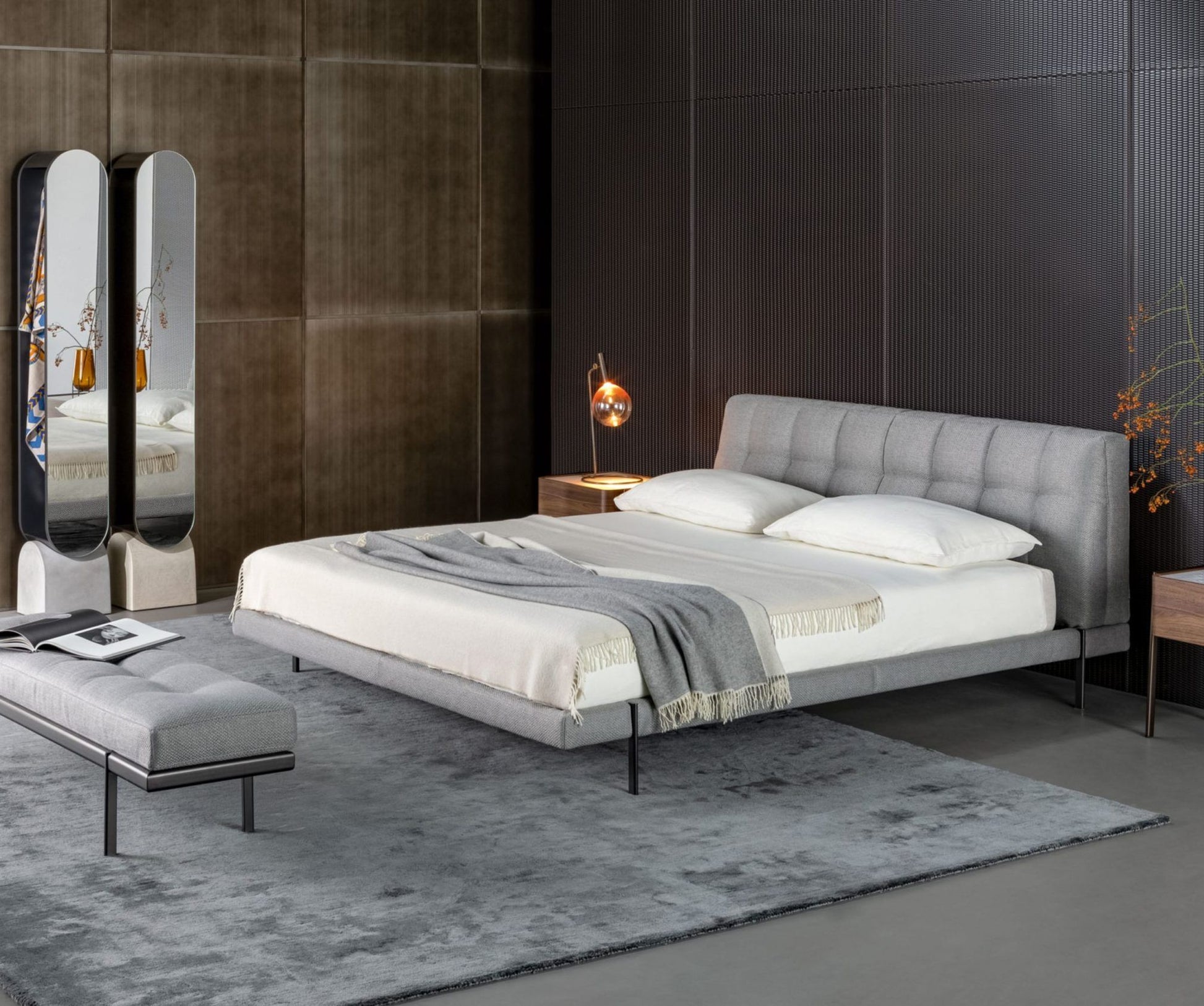 James Double Bed Design by Bonaldo
