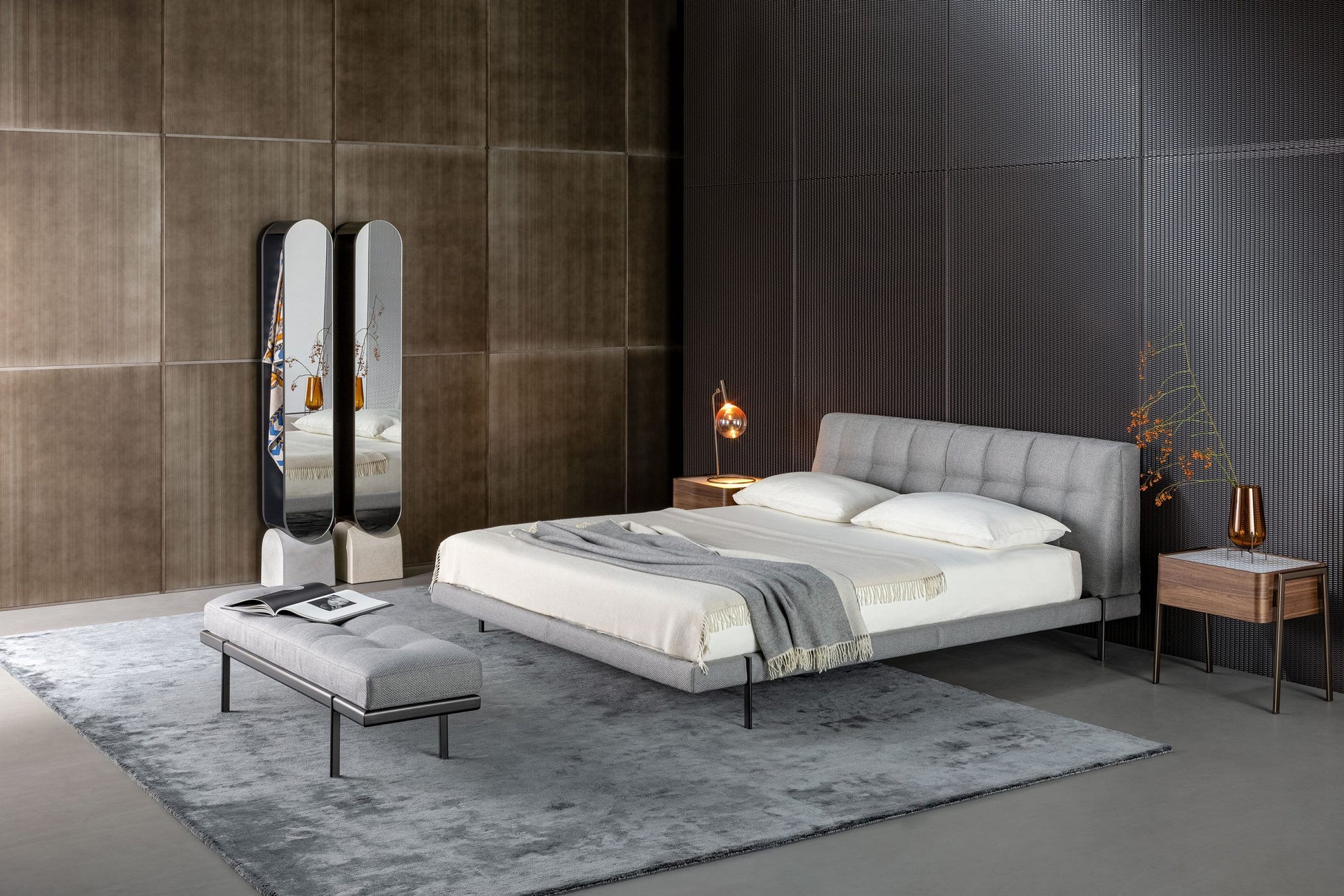 James Double Bed Design by Bonaldo