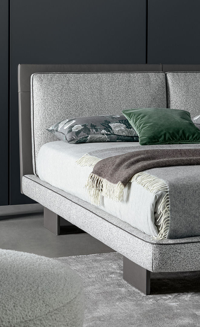 Tara Modern Bed Frame With Headboard