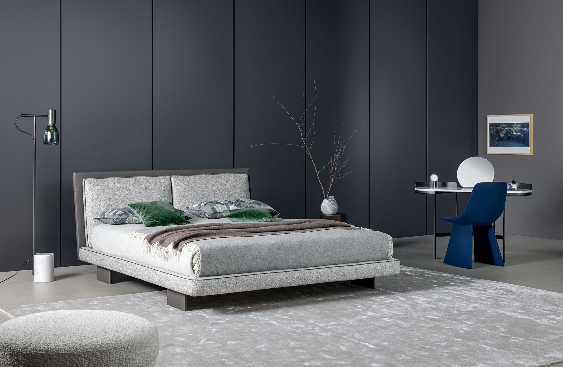 Tara Modern Bed Frame With Headboard
