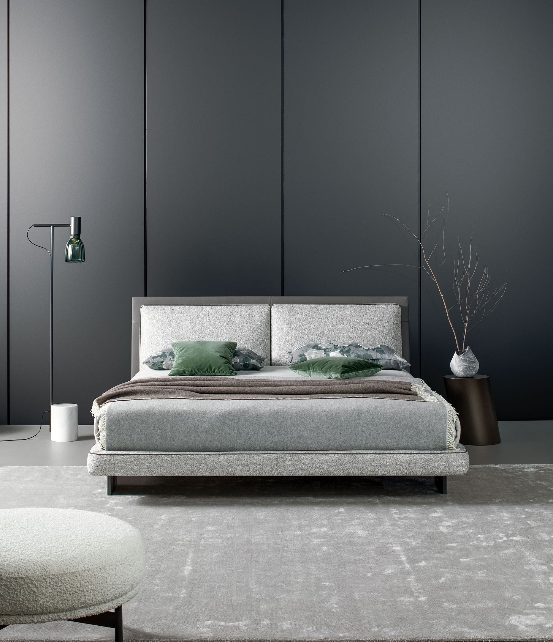 Tara Modern Bed Frame With Headboard