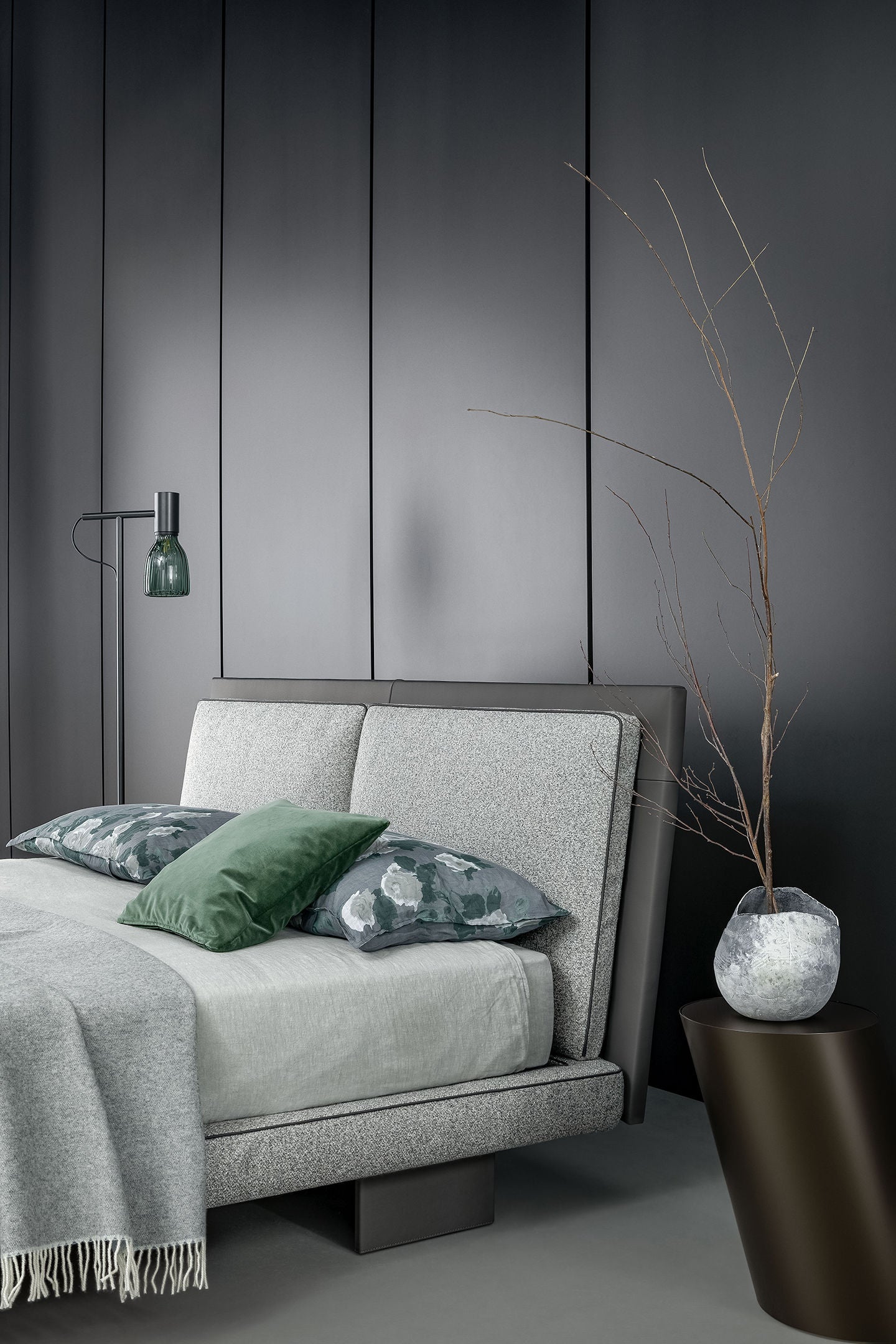 Tara Modern Bed Frame With Headboard