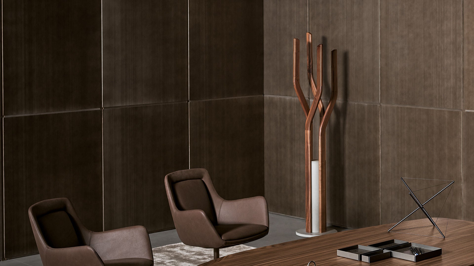 Floor-mounted clothes hanger Alma | Bonaldo