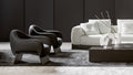 Boolean armchair