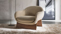 Boolean armchair