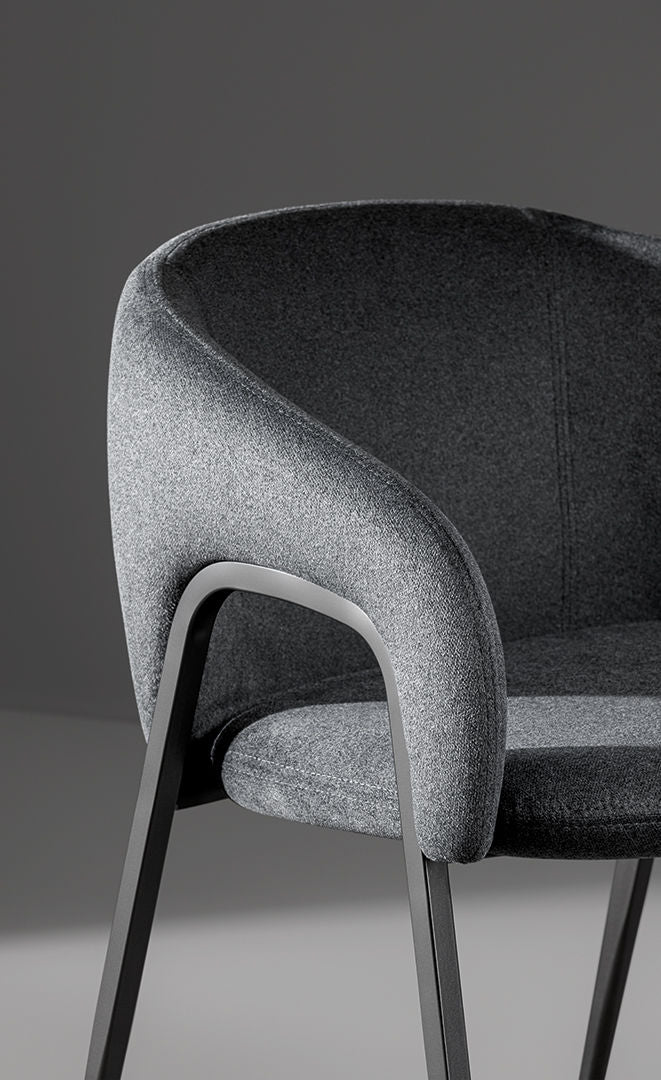 Alley: a low backrest chair | Bonaldo