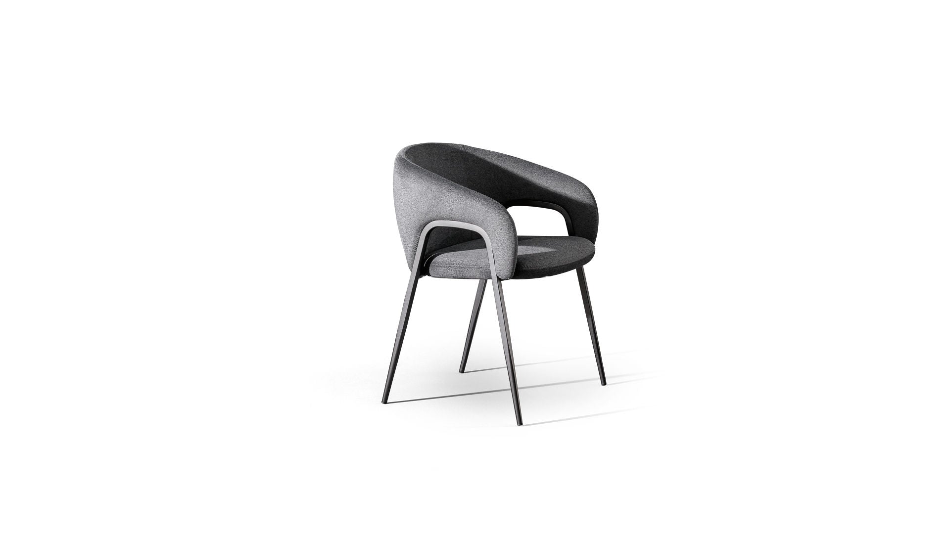 Alley: a low backrest chair | Bonaldo