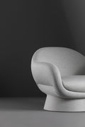 Boolean armchair with covered base