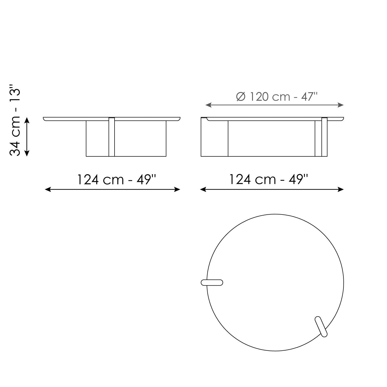 Flatiron coffee table