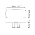 Palazzo Large Design Dining Table