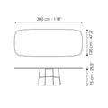 Palazzo Large Design Dining Table