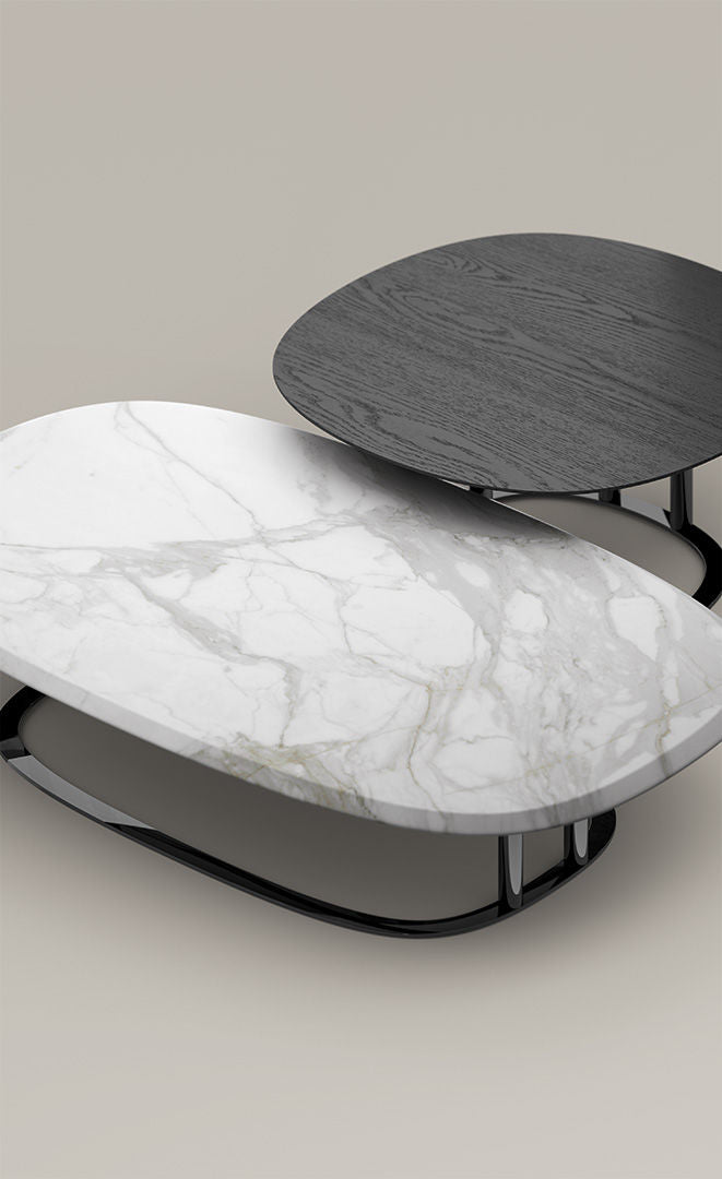 Isabey Low Coffee Tables by Gabriele & Oscar Buratti - Bonaldo.