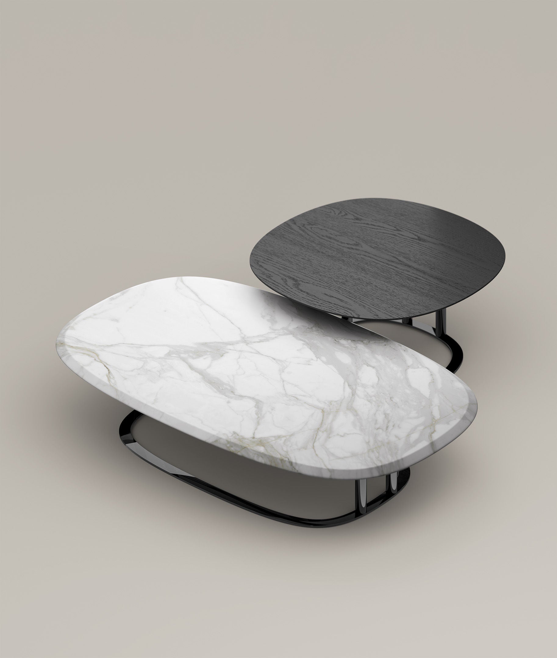 Isabey Low Coffee Tables by Gabriele & Oscar Buratti - Bonaldo.