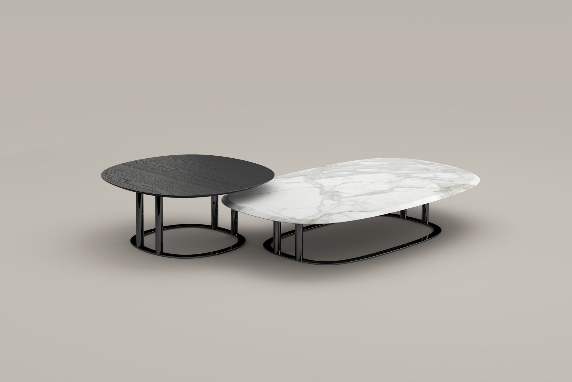 Isabey Low Coffee Tables by Gabriele & Oscar Buratti - Bonaldo.