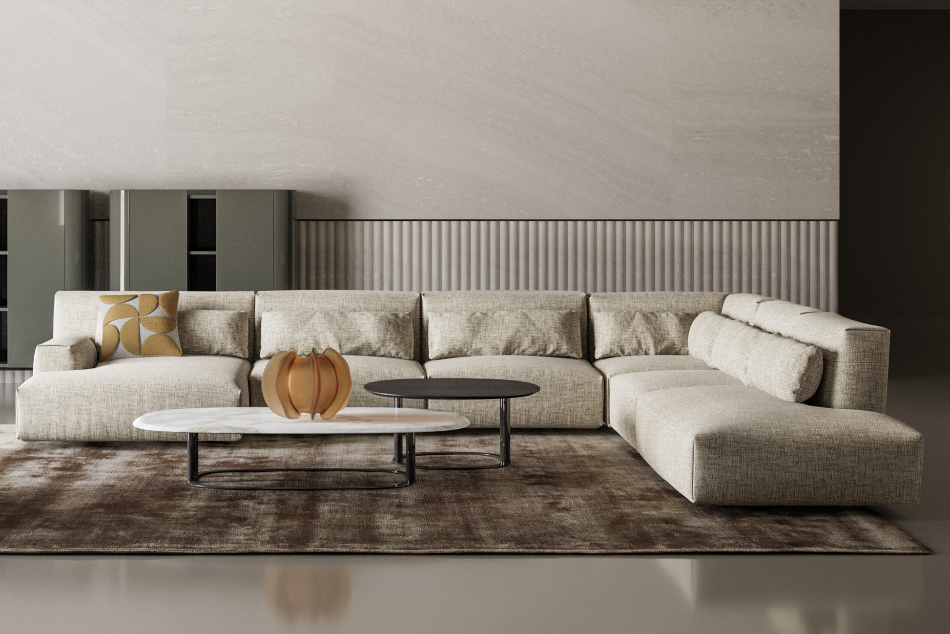 Isabey Low Coffee Tables by Gabriele & Oscar Buratti - Bonaldo.
