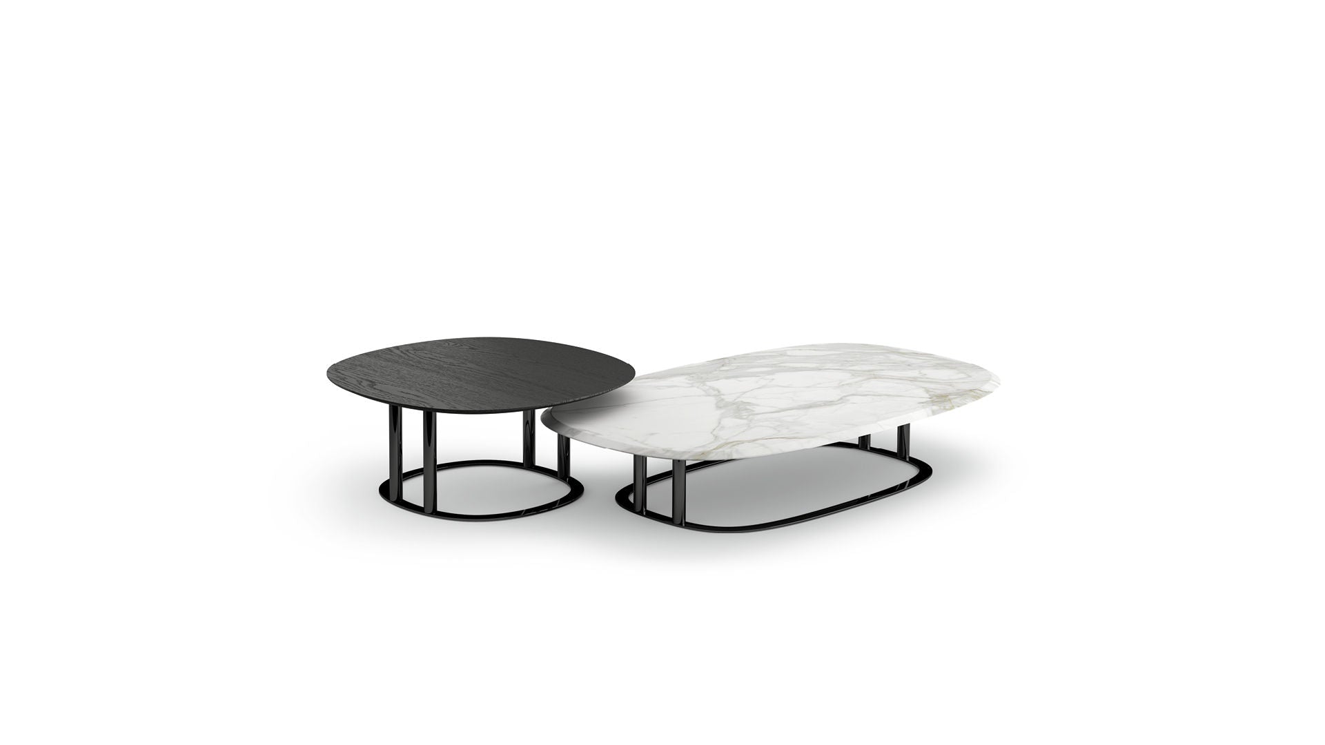 Isabey Low Coffee Tables by Gabriele & Oscar Buratti - Bonaldo.