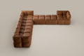 Modular design sofa Brik | Bonaldo